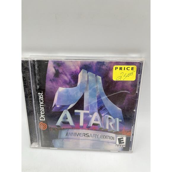 Atari Anniversary Edition (Sega Dreamcast, 2001) CIB - Tested - Black Label - Picture 1 of 5